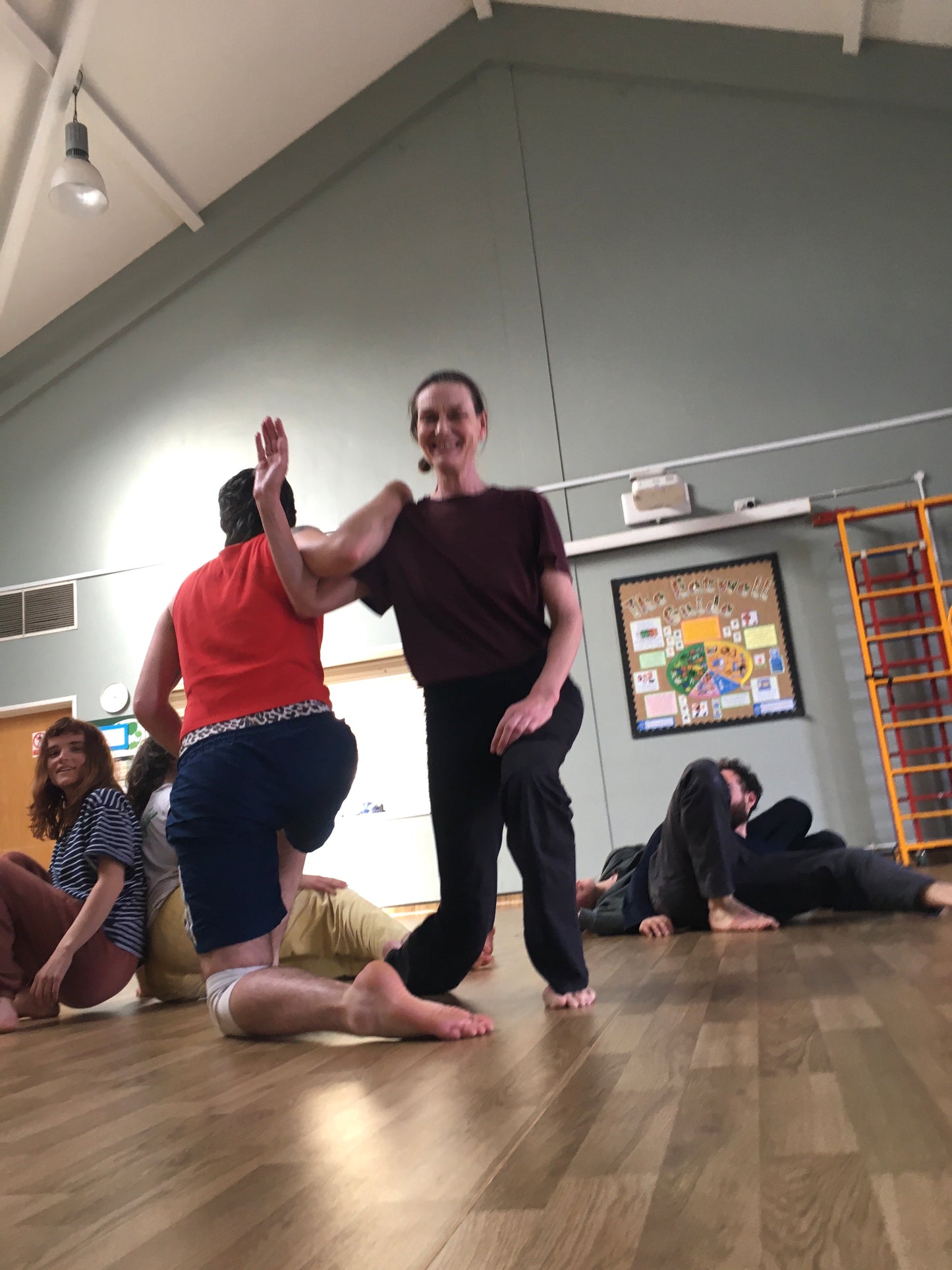 Contact Improvisation, The Underscore and Being Ready to Dance