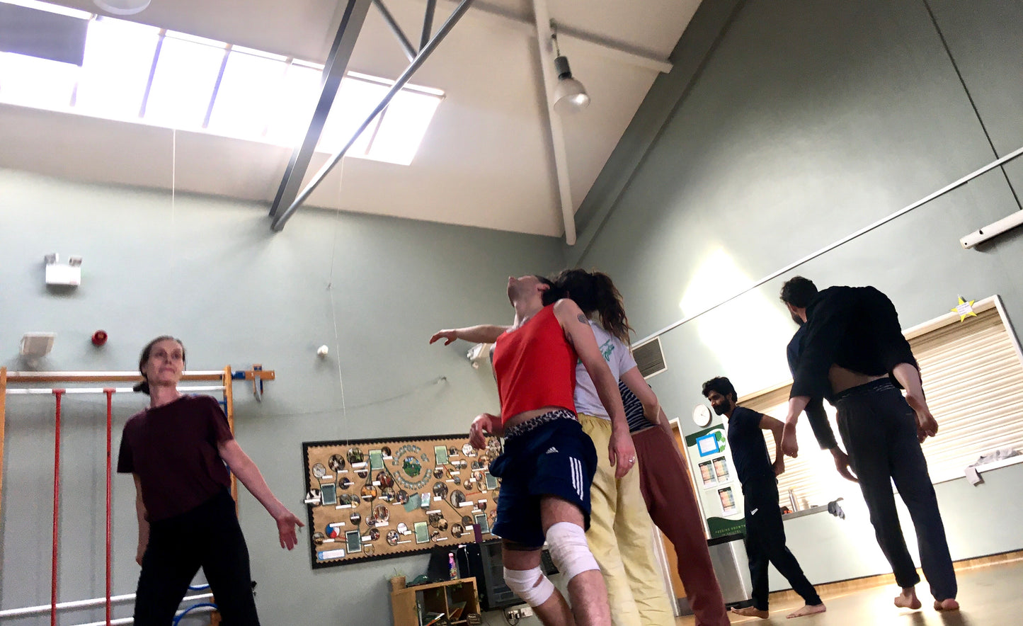 Contact Improvisation, The Underscore and Being Ready to Dance